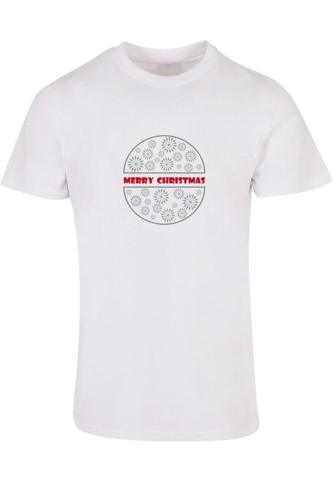 Merchcode T-Shirt Merchcode Herren Merry Christmas Basic Round Neck T-Shirt (1-tlg) von Merchcode