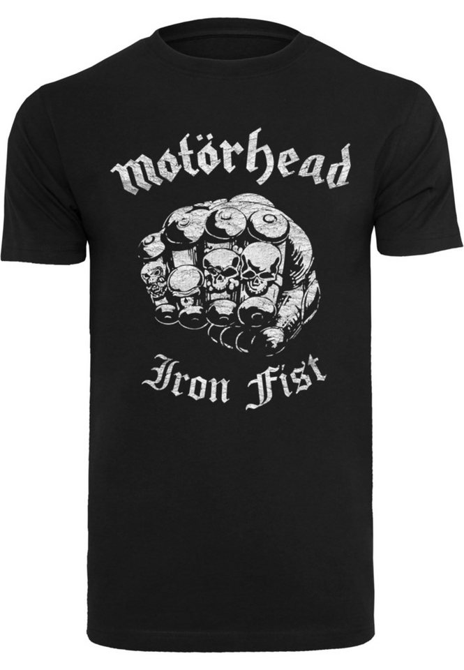 Merchcode T-Shirt Merchcode Herren Motorhead - Iron Fist T-Shirt Round Neck (1-tlg) von Merchcode