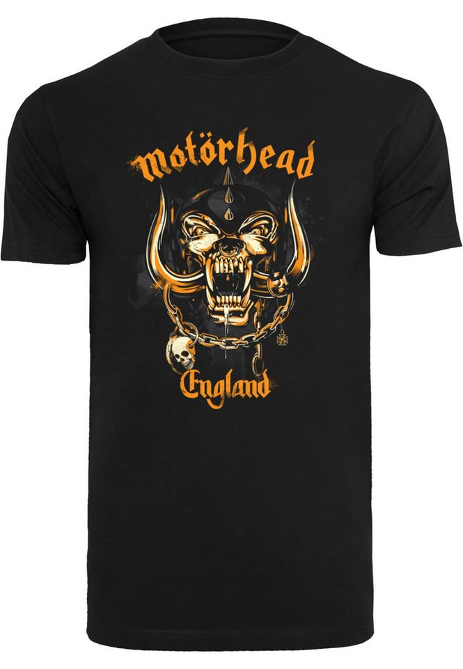 Merchcode T-Shirt Merchcode Herren Motorhead - Mustard Pig T-Shirt Round Neck (1-tlg) von Merchcode