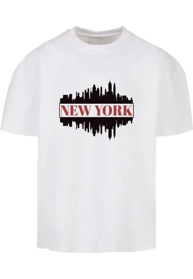 Merchcode T-Shirt Merchcode Herren New York Ultra Heavy Cotton Box T-Shirt (1-tlg) von Merchcode