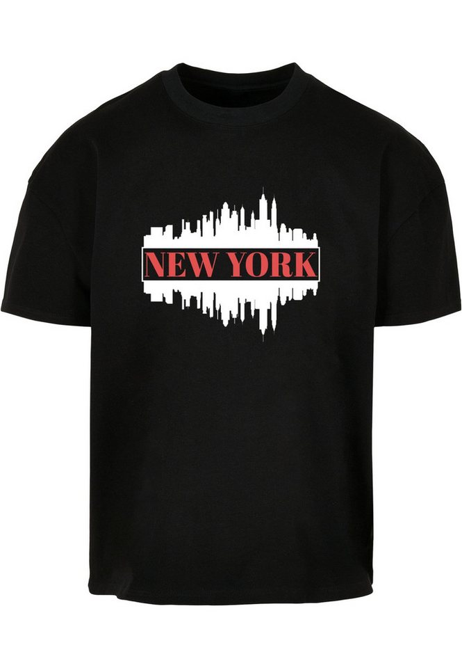 Merchcode T-Shirt Merchcode Herren New York X Ultra Heavy Cotton Box T-Shirt (1-tlg) von Merchcode