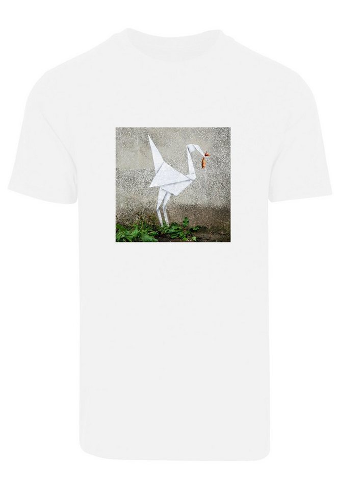 Merchcode T-Shirt Merchcode Herren Origami Bird T-Shirt (1-tlg) von Merchcode