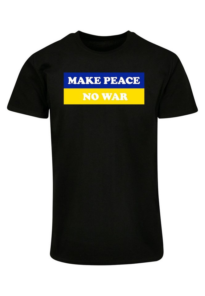 Merchcode T-Shirt Merchcode Herren Peace - Flag Words Basic T-Shirt (1-tlg) von Merchcode