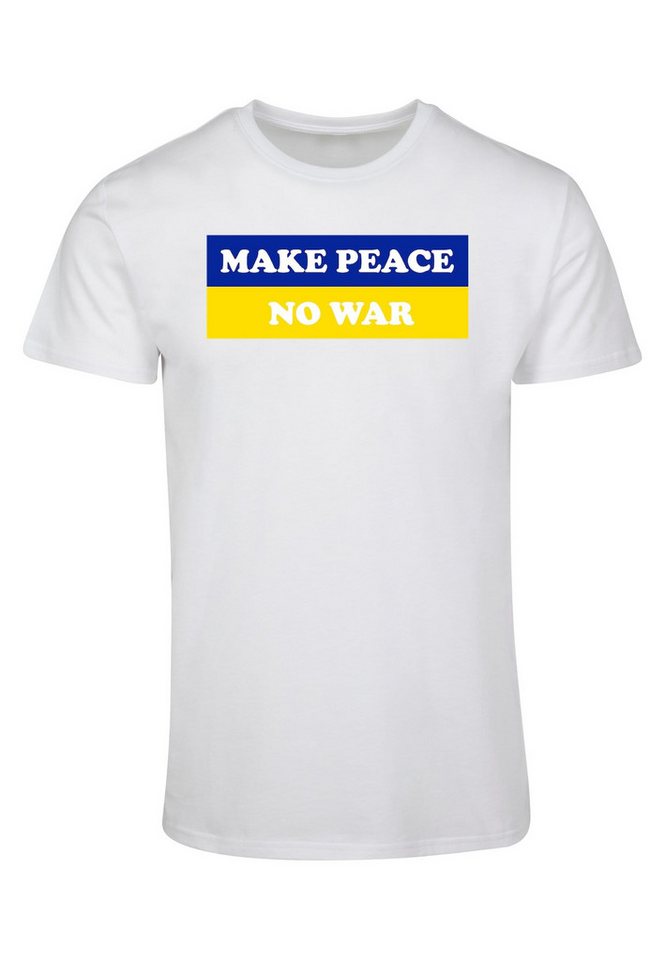 Merchcode T-Shirt Merchcode Herren Peace - Flag Words Basic T-Shirt (1-tlg) von Merchcode