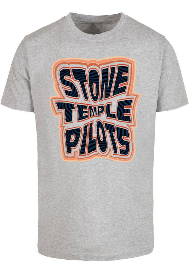 Merchcode T-Shirt Merchcode Herren Stone Temple Pilots - Vintage warp T-Shirt (1-tlg) von Merchcode