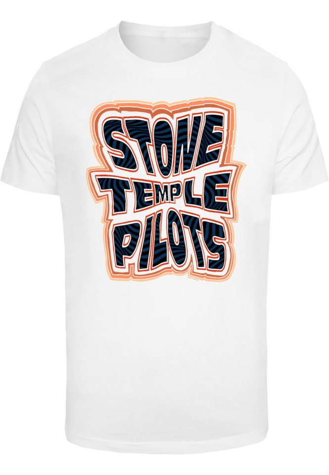 Merchcode T-Shirt Merchcode Herren Stone Temple Pilots - Vintage warp T-Shirt (1-tlg) von Merchcode
