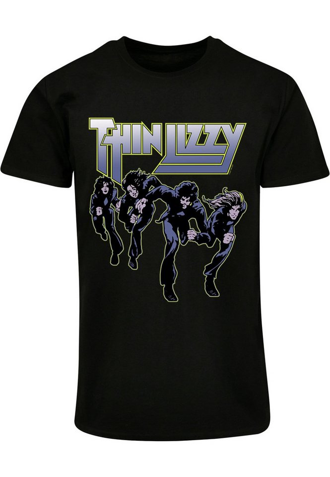 Merchcode T-Shirt Merchcode Herren Thin Lizzy - TL Jailbreak Basic T-Shirt (1-tlg) von Merchcode