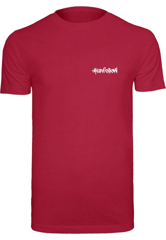 Merchcode T-Shirt Merchcode Herren Unfollow T-Shirt (1-tlg) von Merchcode