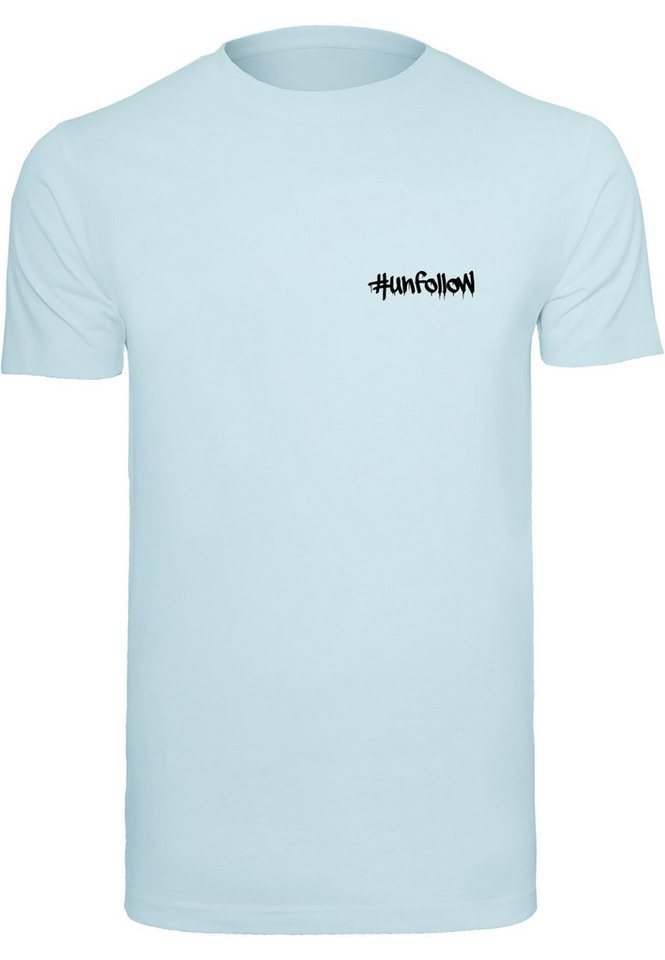 Merchcode T-Shirt Merchcode Herren Unfollow X T-Shirt (1-tlg) von Merchcode