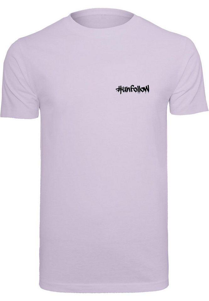 Merchcode T-Shirt Merchcode Herren Unfollow X T-Shirt (1-tlg) von Merchcode