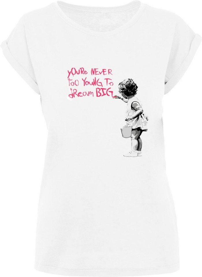 Merchcode T-Shirt Ladies Dream Big T-Shirt von Merchcode