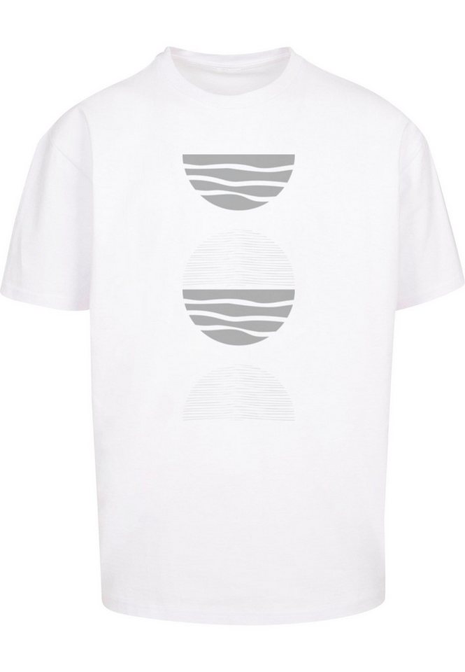 Merchcode T-Shirt Merchcode Abstract Waves T-Shirt (1-tlg) von Merchcode