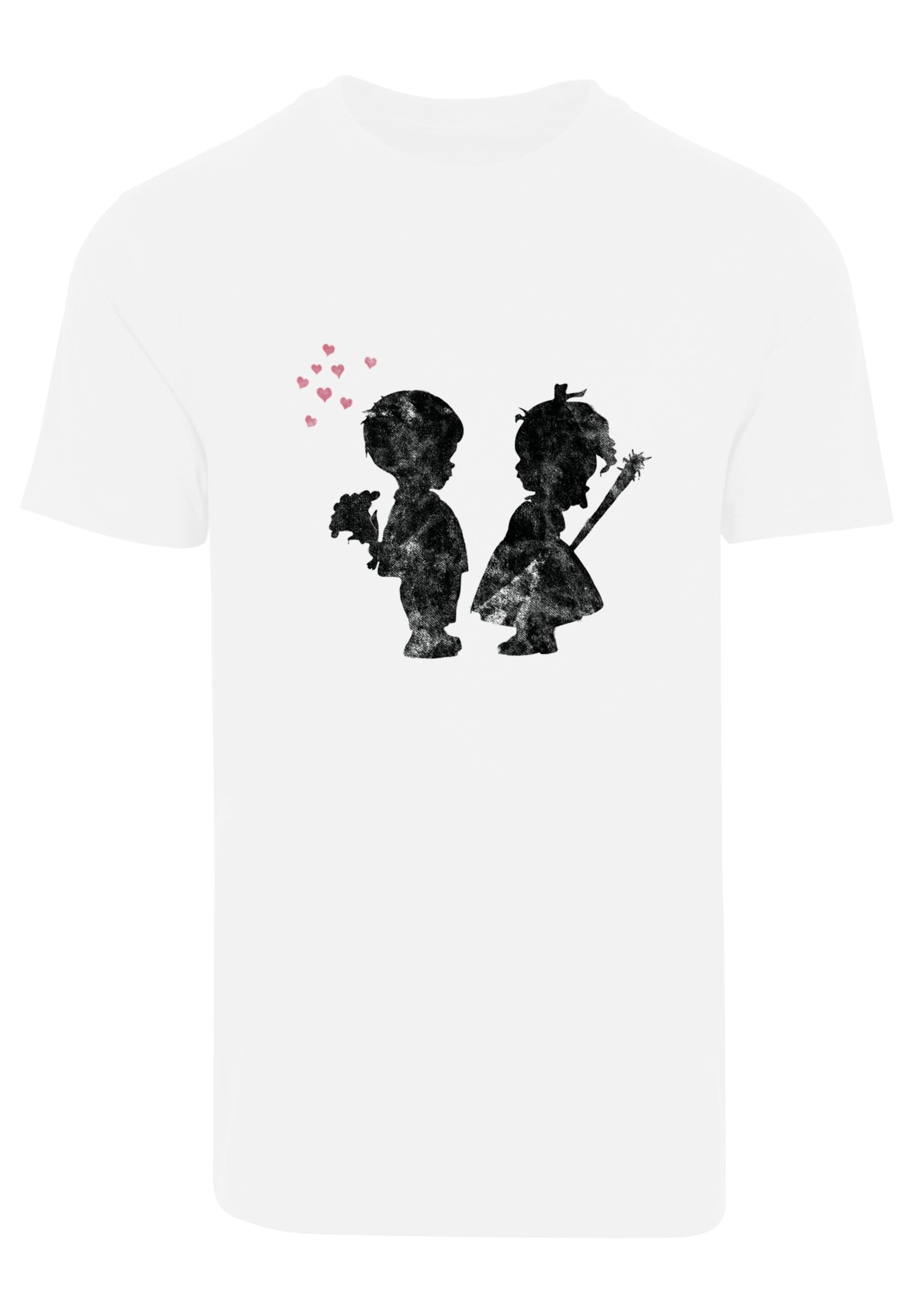 Merchcode T-Shirt "Merchcode Damen Girl with a stick T-Shirt", (1 tlg.) Merchcode T-Shirt "Merchcode Damen Girl with a stick T-Shirt", (1 tlg.) von Merchcode