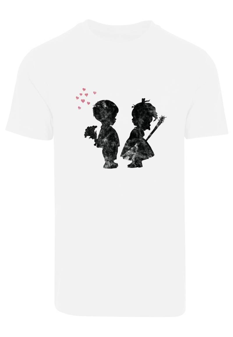 Merchcode T-Shirt "Merchcode Damen Girl with a stick T-Shirt", (1 tlg.) von Merchcode