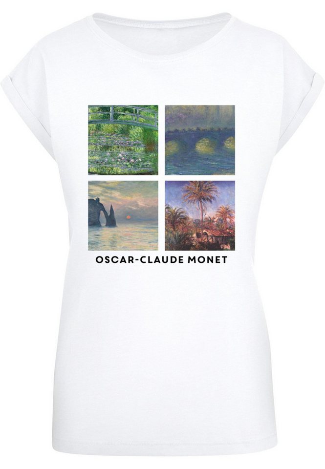 Merchcode T-Shirt Merchcode Damen Ladies APOH - Oscar-Claude Monet T-Shirt (1-tlg) von Merchcode