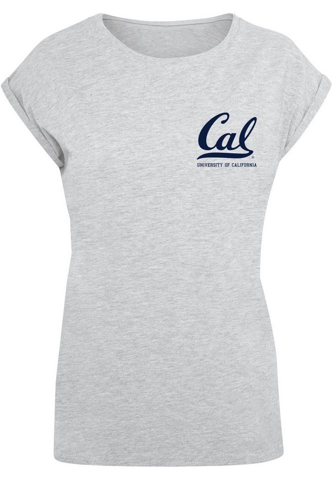 Merchcode T-Shirt Merchcode Damen Ladies Berkeley University - CAL T-Shirt (1-tlg) von Merchcode