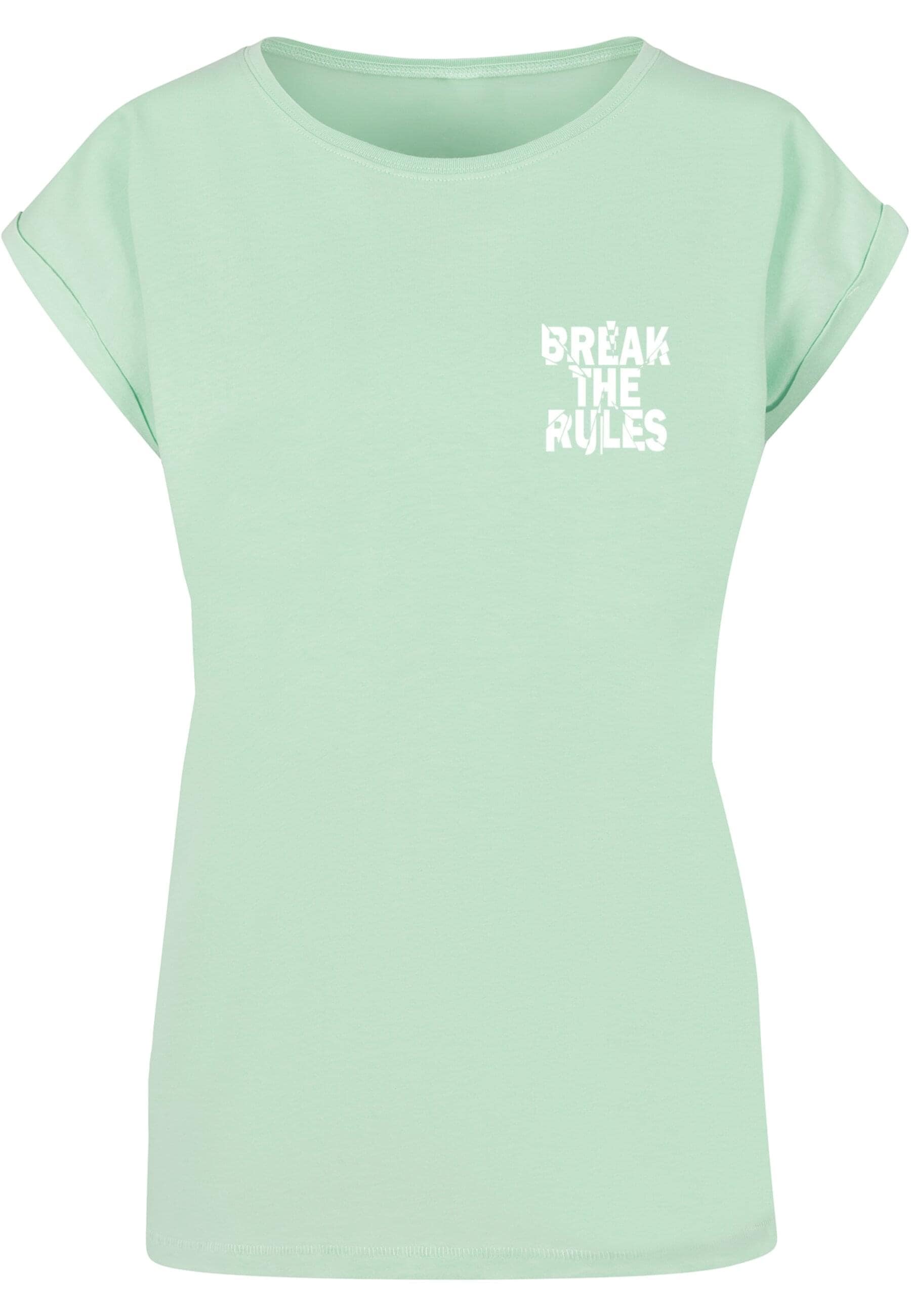 Merchcode T-Shirt "Merchcode Damen Ladies Break The Rules 2 T-Shirt", 1 Stk. von Merchcode