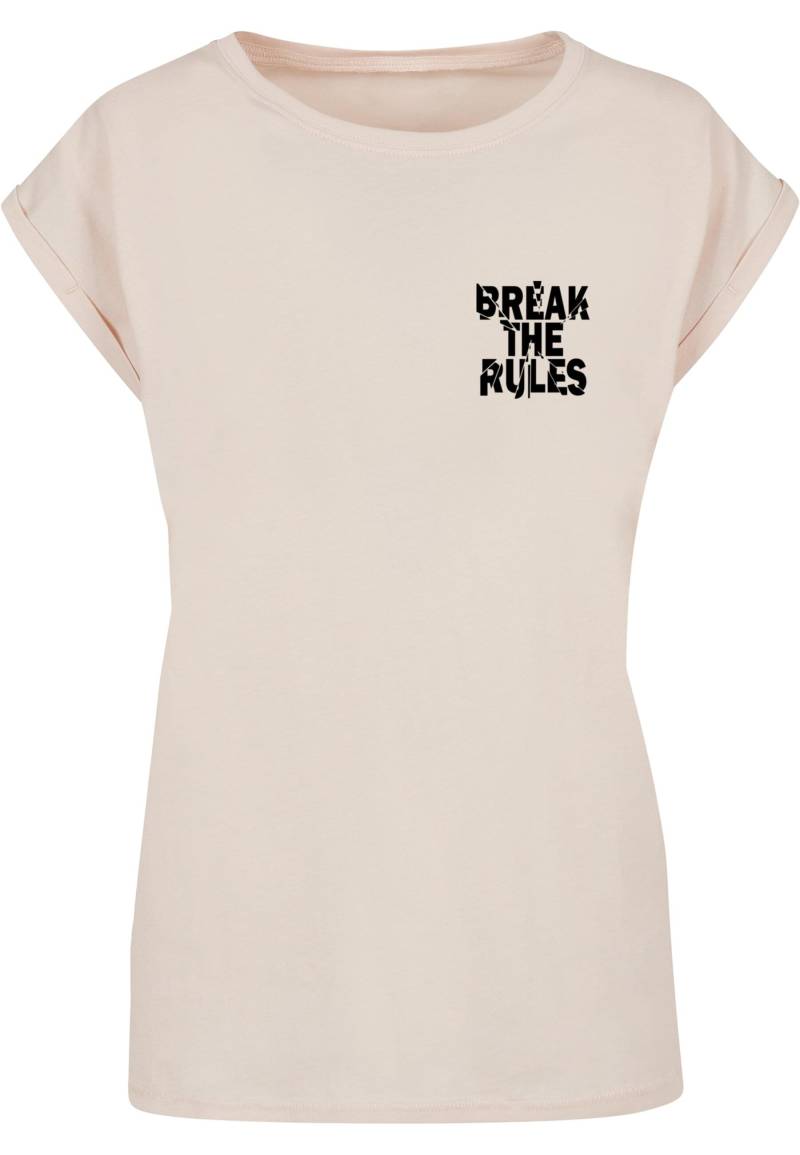 Merchcode T-Shirt "Merchcode Damen Ladies Break The Rules 2 T-Shirt", 1 Stk. von Merchcode