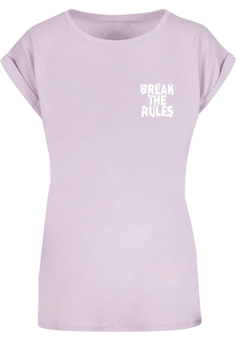 Merchcode T-Shirt "Merchcode Damen Ladies Break The Rules 2 T-Shirt", (1 tlg.) von Merchcode