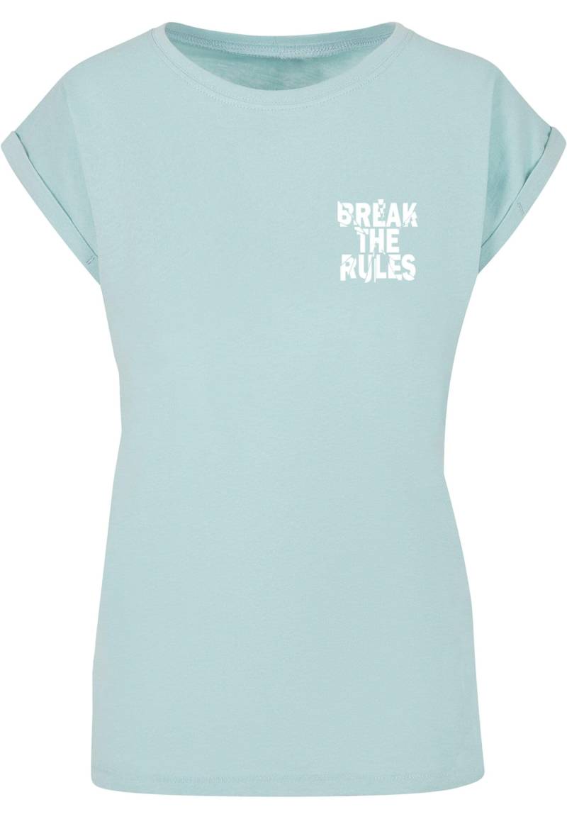 Merchcode T-Shirt "Merchcode Damen Ladies Break The Rules 2 T-Shirt", (1 tlg.) von Merchcode