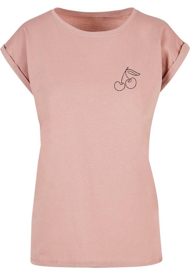 Merchcode T-Shirt Merchcode Damen Ladies Cherry T-Shirt (1-tlg) von Merchcode