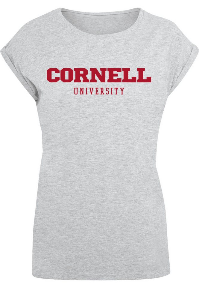 Merchcode T-Shirt Merchcode Damen Ladies Cornell University - Script T-Shirt (1-tlg) von Merchcode