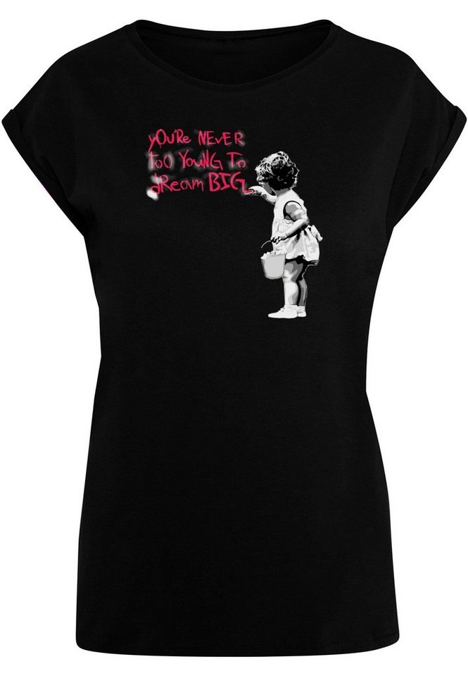 Merchcode T-Shirt Merchcode Damen Ladies Dream Big T-Shirt (1-tlg) von Merchcode