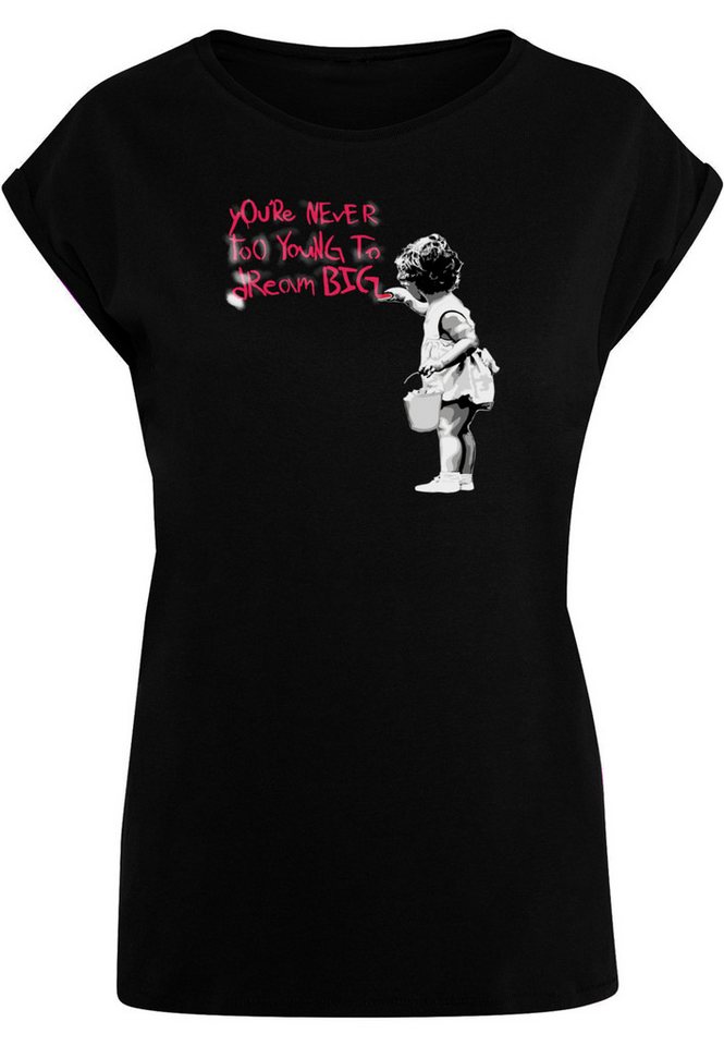 Merchcode T-Shirt Merchcode Damen Ladies Dream Big T-Shirt (1-tlg) von Merchcode