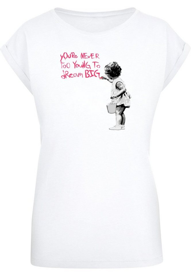 Merchcode T-Shirt Merchcode Damen Ladies Dream Big T-Shirt (1-tlg) von Merchcode