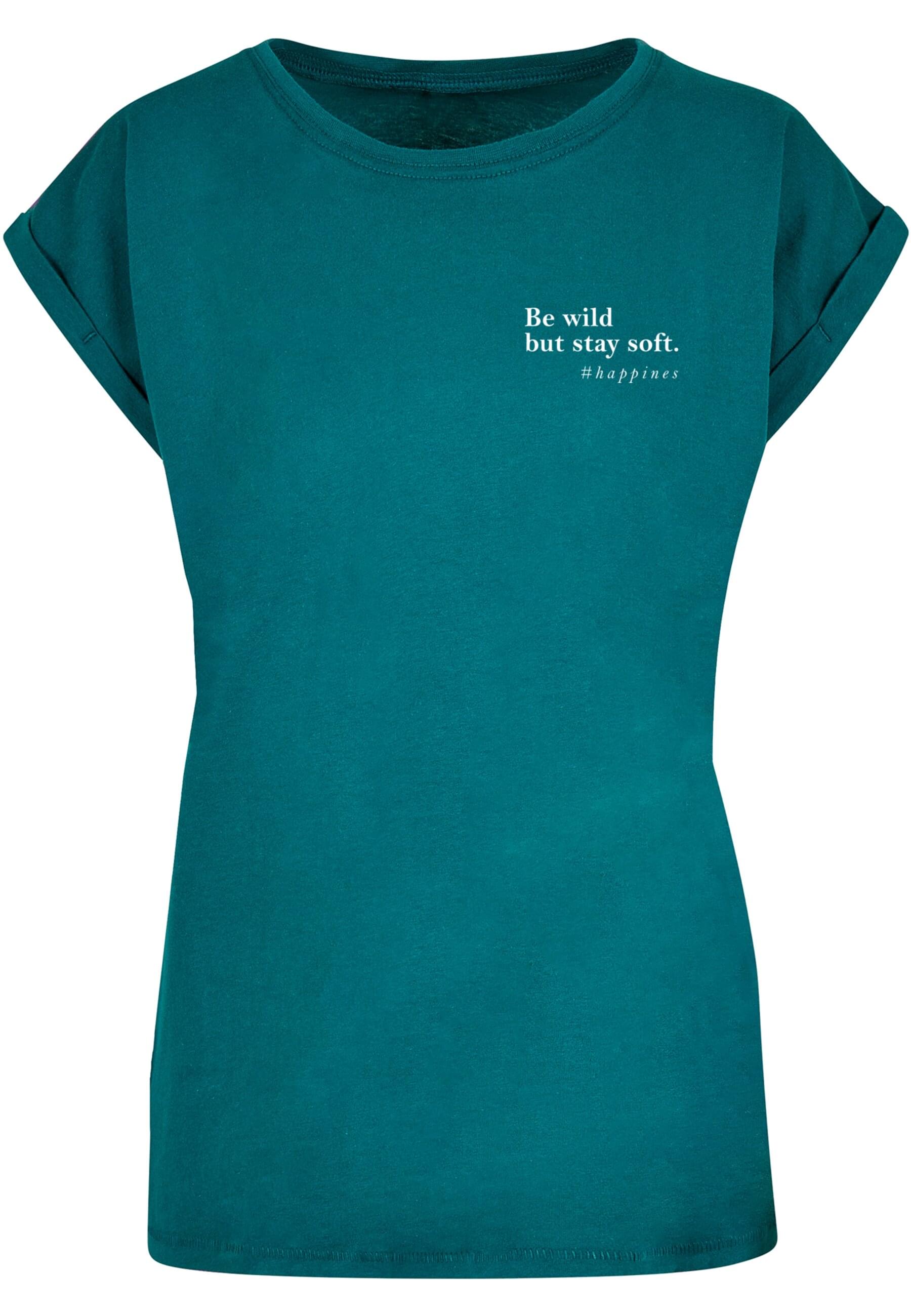 Merchcode T-Shirt "Merchcode Damen Ladies Happines T-Shirt" 1 Stk. tlg. von Merchcode