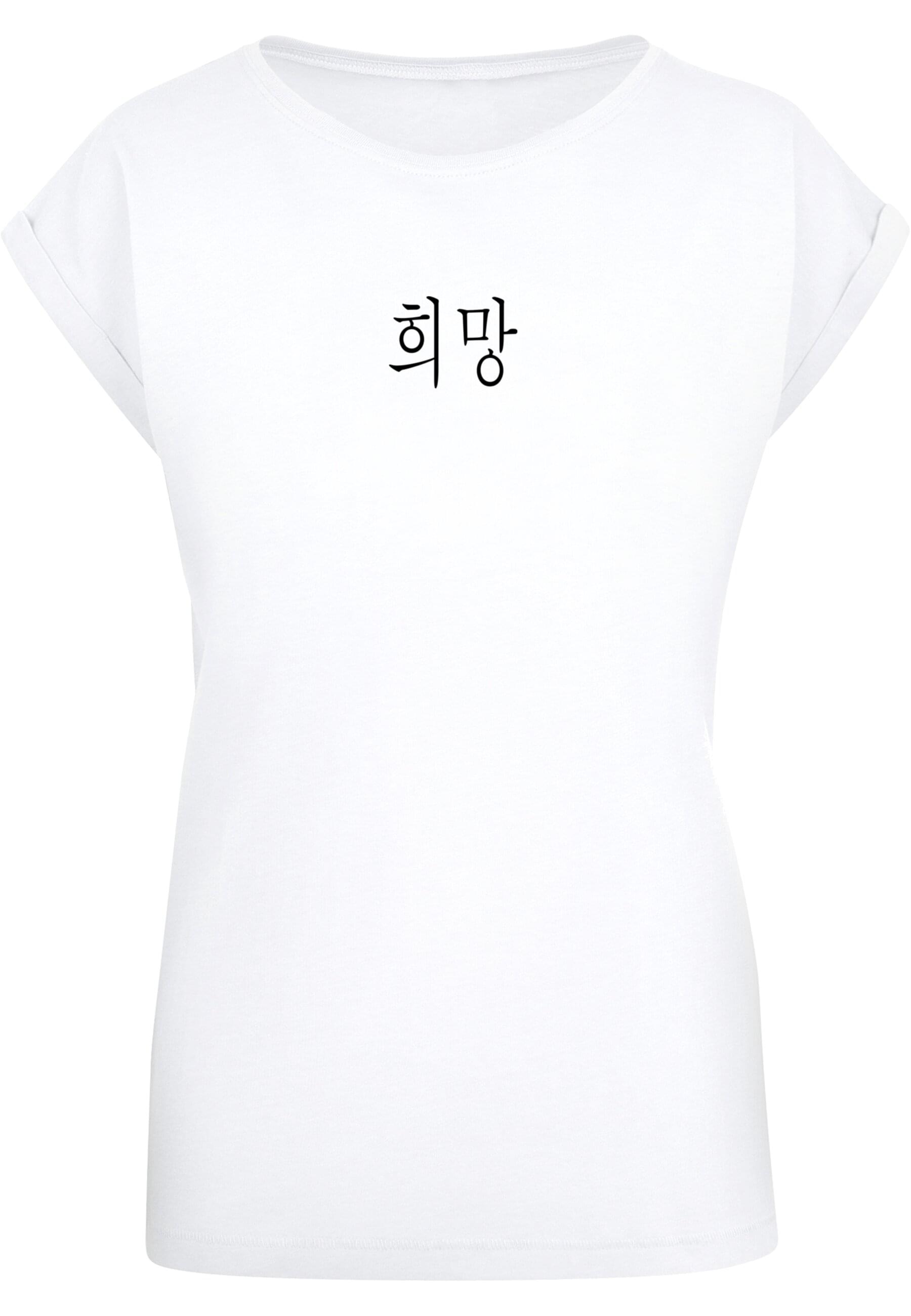 Merchcode T-Shirt "Merchcode Damen Ladies K HOPE T-Shirt", 1 Stk. von Merchcode