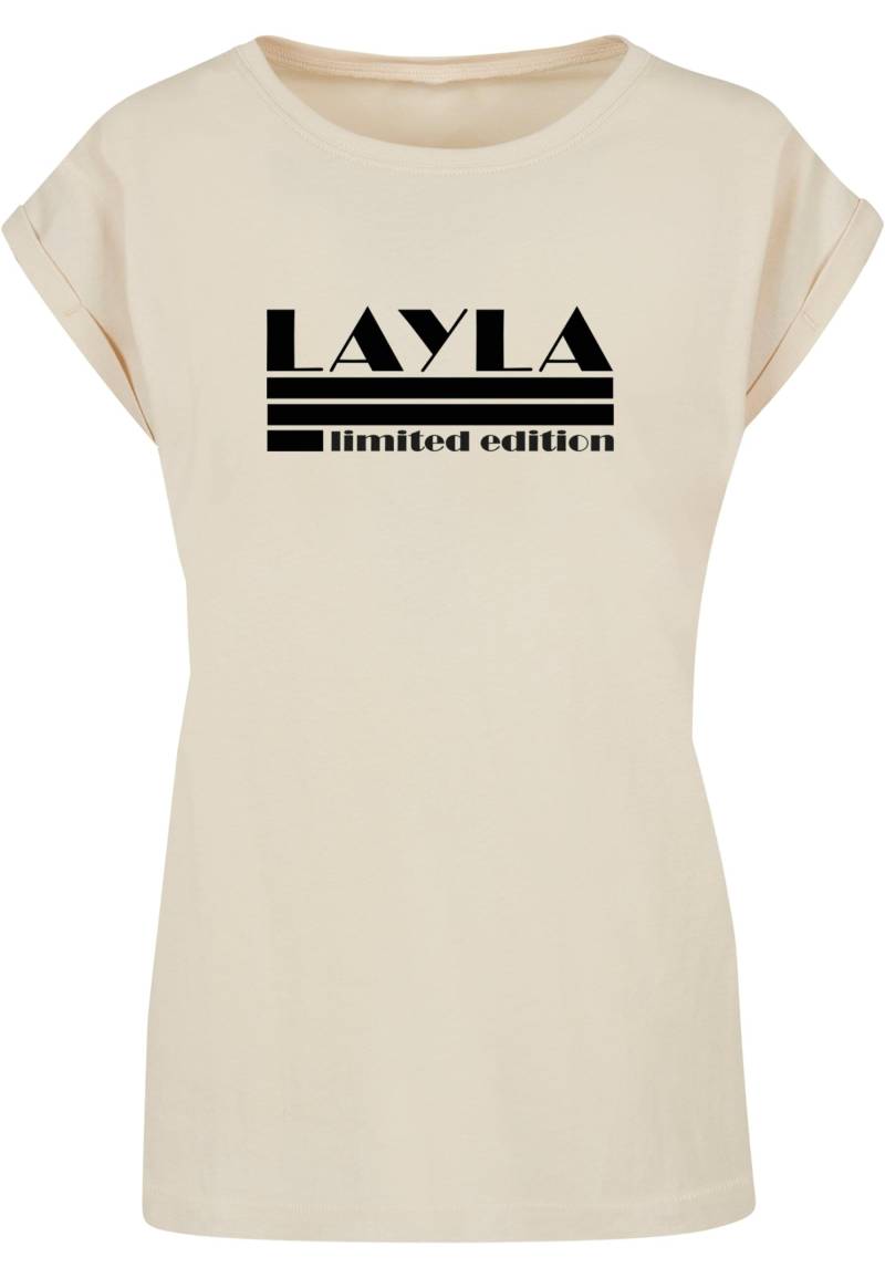 Merchcode T-Shirt "Merchcode Damen Ladies Layla - Limited Edition T-Shirt" 1 Stk. tlg. von Merchcode