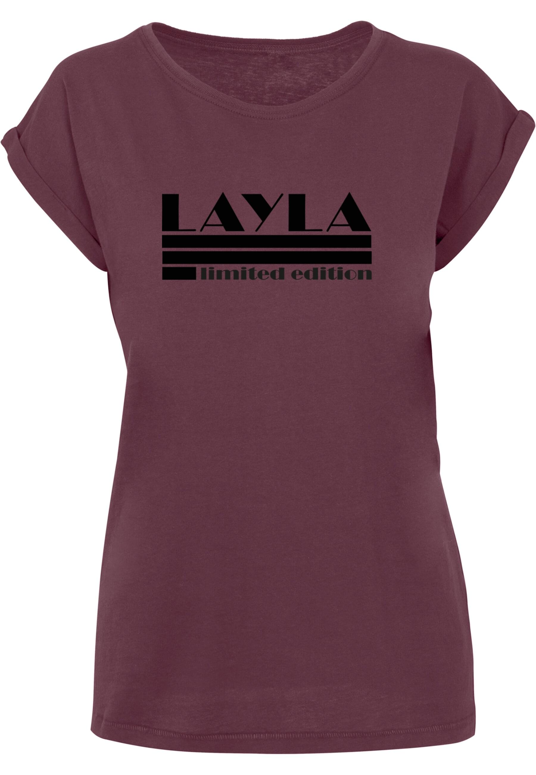 Merchcode T-Shirt "Merchcode Damen Ladies Layla - Limited Edition T-Shirt", (1 tlg.) Merchcode T-Shirt "Merchcode Damen Ladies Layla - Limited Edition T-Shirt", (1 tlg.) von Merchcode