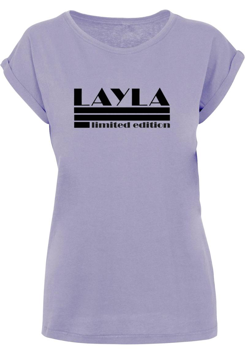 Merchcode T-Shirt "Merchcode Damen Ladies Layla - Limited Edition T-Shirt", (1 tlg.) von Merchcode