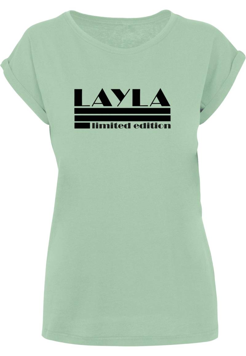 Merchcode T-Shirt "Merchcode Damen Ladies Layla - Limited Edition T-Shirt", (1 tlg.) von Merchcode