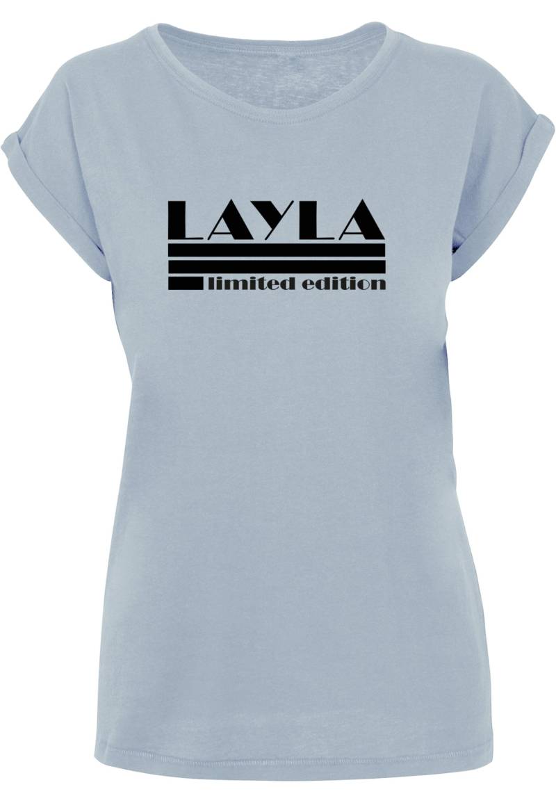 Merchcode T-Shirt "Merchcode Damen Ladies Layla - Limited Edition T-Shirt", (1 tlg.) von Merchcode