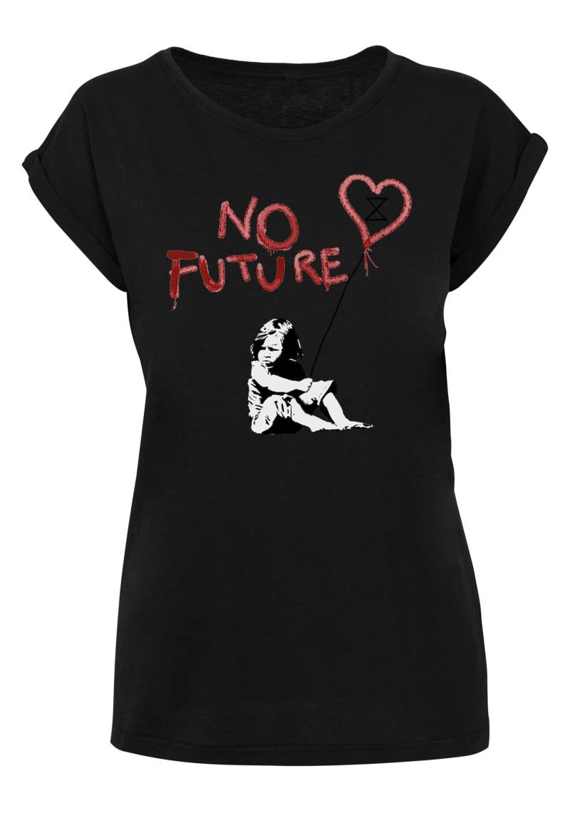 Merchcode T-Shirt "Merchcode Damen Ladies No Future T-Shirt", (1 tlg.) von Merchcode