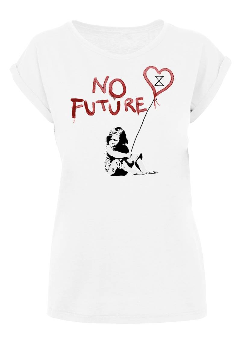 Merchcode T-Shirt "Merchcode Damen Ladies No Future T-Shirt", (1 tlg.) von Merchcode