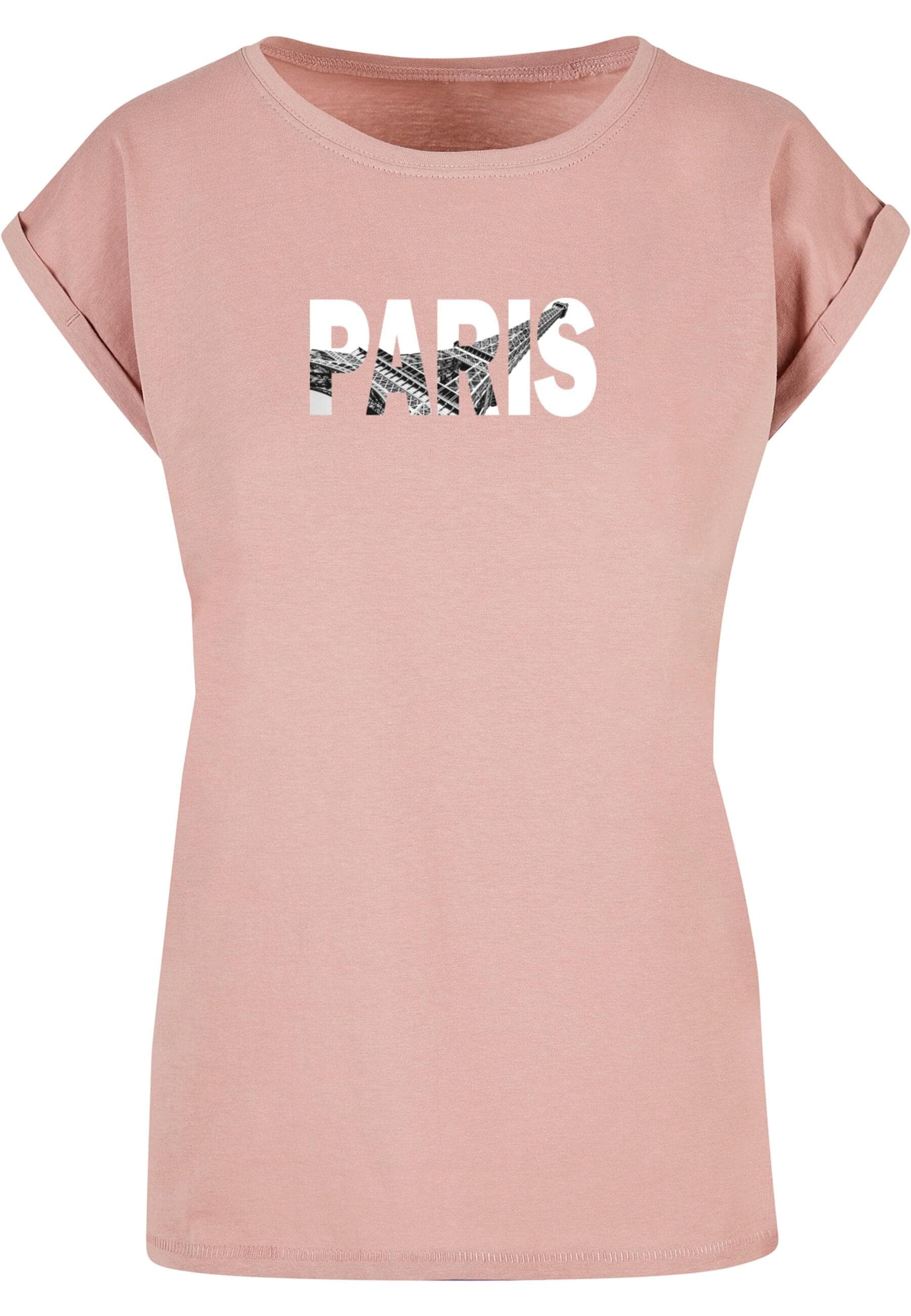 Merchcode T-Shirt "Merchcode Damen Ladies Paris Eiffel Tower T-Shirt", (1 tlg.) von Merchcode