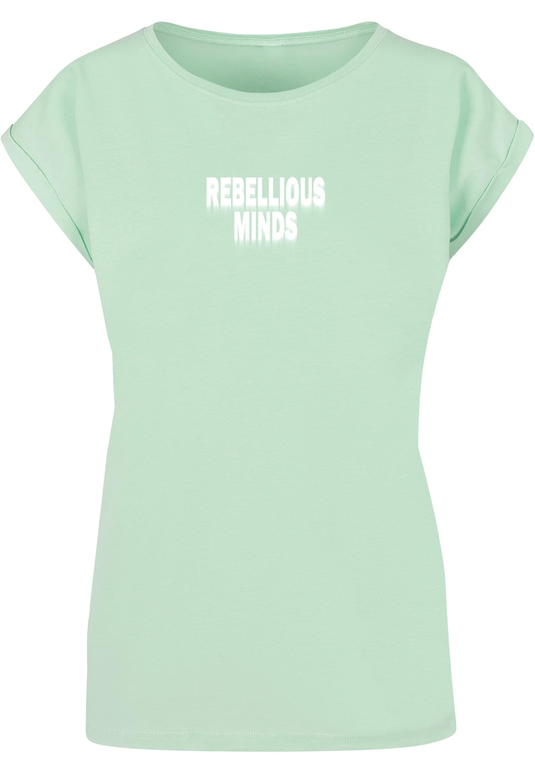 Merchcode T-Shirt "Merchcode Damen Ladies Rebellious Minds T-Shirt", (1 tlg.) Merchcode T-Shirt "Merchcode Damen Ladies Rebellious Minds T-Shirt", (1 tlg.) von Merchcode