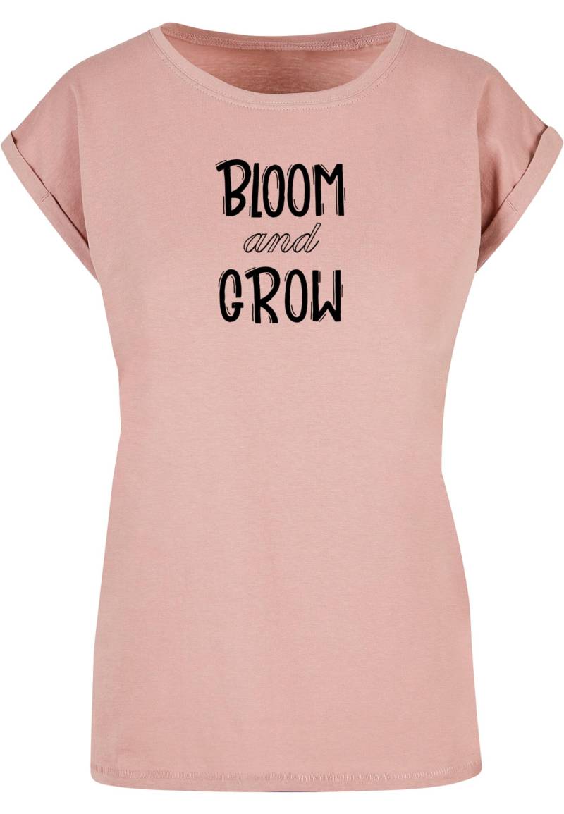 Merchcode T-Shirt "Merchcode Damen Ladies Spring - Bloom and grow T-Shirt", (1 tlg.) von Merchcode