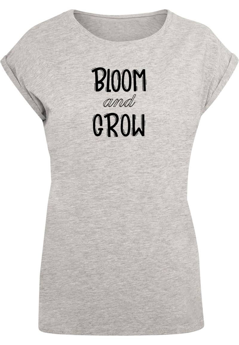 Merchcode T-Shirt "Merchcode Damen Ladies Spring - Bloom and grow T-Shirt", (1 tlg.) von Merchcode