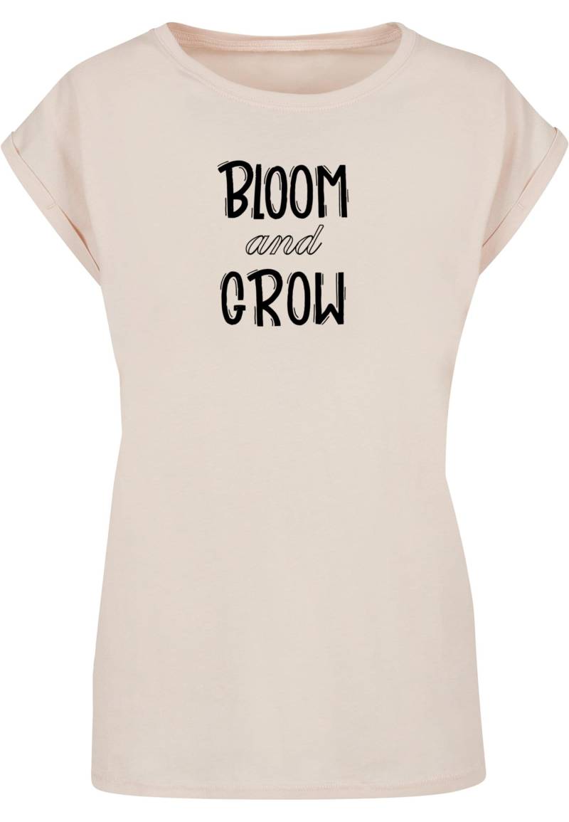 Merchcode T-Shirt "Merchcode Damen Ladies Spring - Bloom and grow T-Shirt", (1 tlg.) von Merchcode