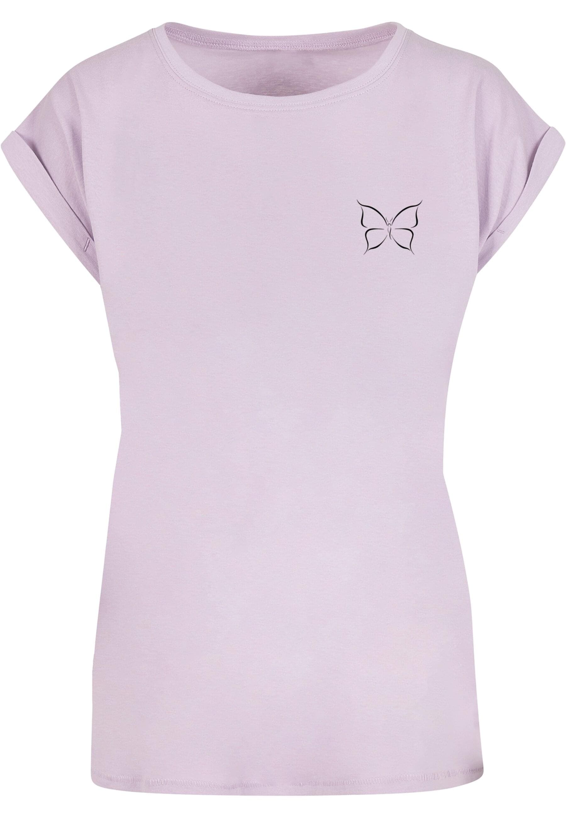Merchcode T-Shirt "Merchcode Damen Ladies Spring - Butterfly T-Shirt", (1 tlg.) Merchcode T-Shirt "Merchcode Damen Ladies Spring - Butterfly T-Shirt", (1 tlg.) von Merchcode