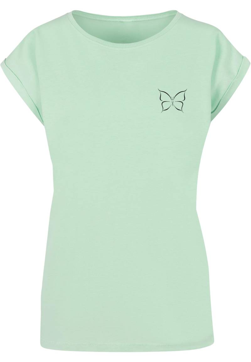 Merchcode T-Shirt "Merchcode Damen Ladies Spring - Butterfly T-Shirt", (1 tlg.) von Merchcode