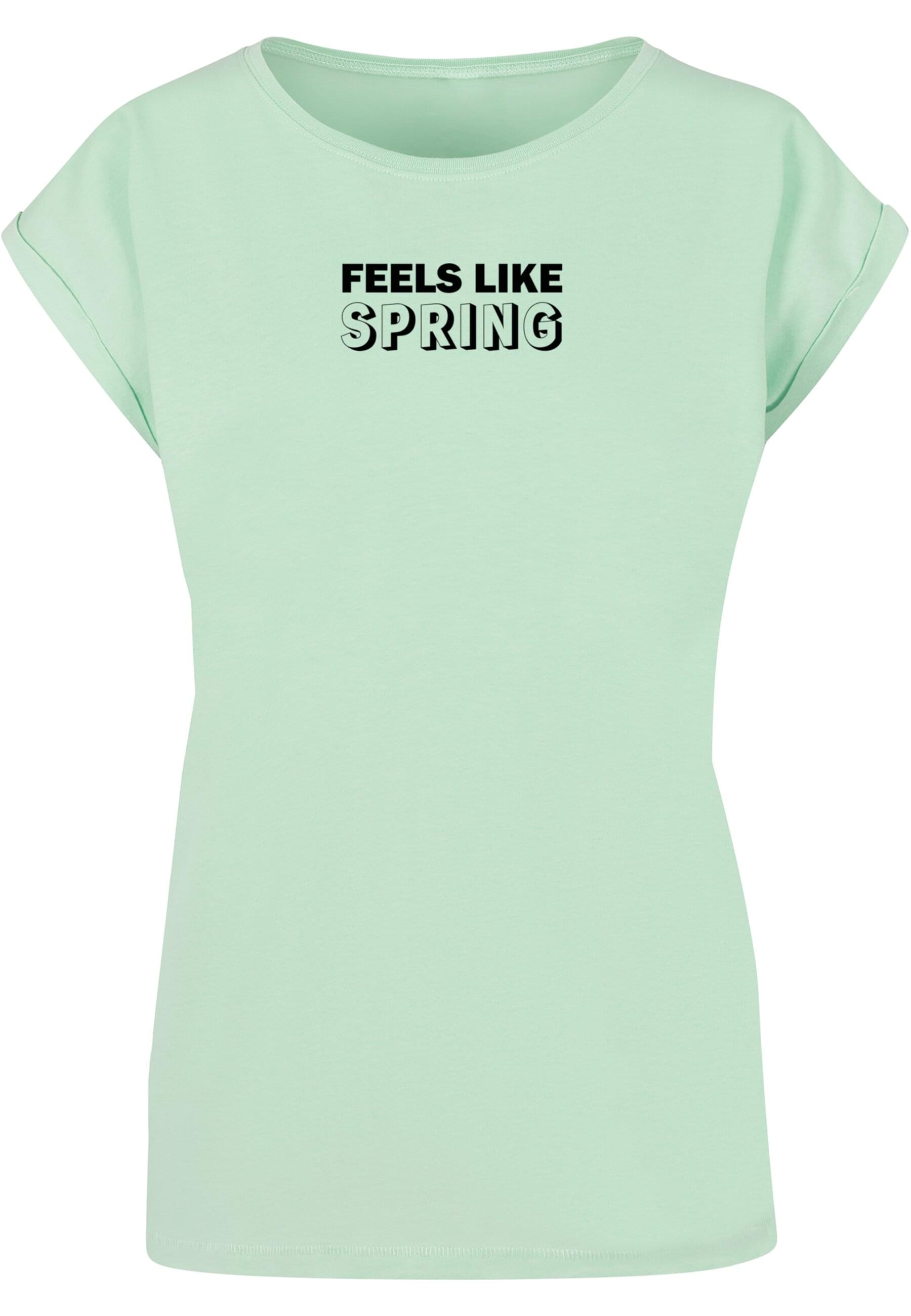 Merchcode T-Shirt "Merchcode Damen Ladies Spring - Feels like T-Shirt", (1 tlg.) von Merchcode