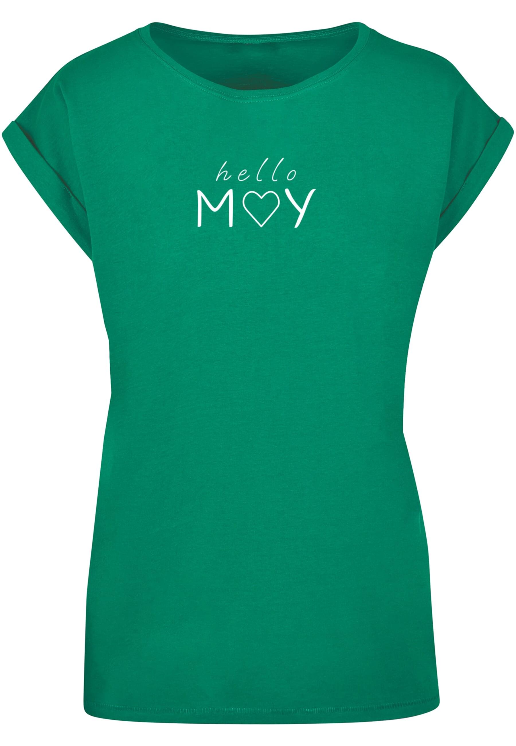 Merchcode T-Shirt "Merchcode Damen Ladies Spring - Hello may T-Shirt", (1 tlg.) von Merchcode