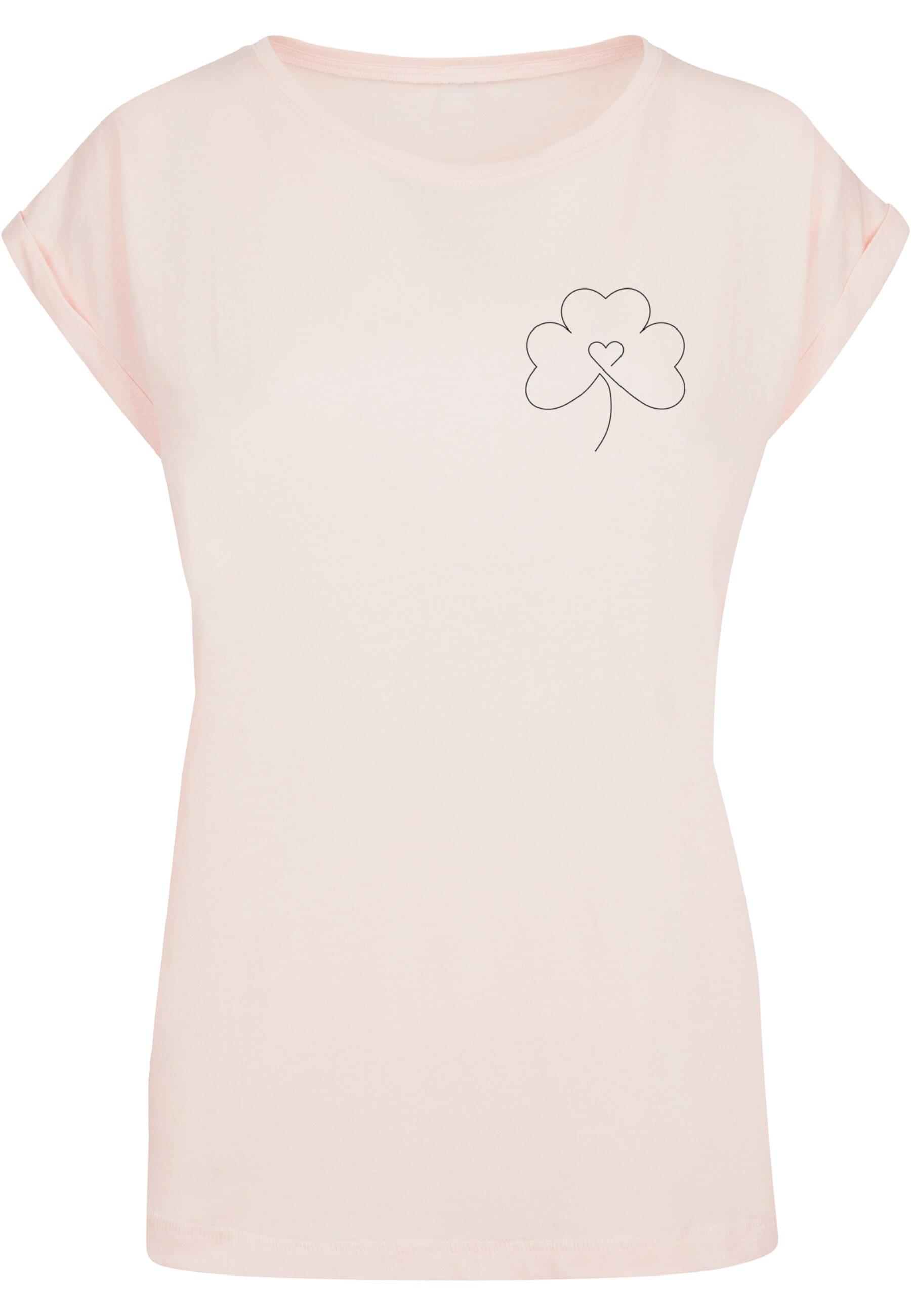 Merchcode T-Shirt "Merchcode Damen Ladies Spring - Leaf Clover Flower T-Shirt", (1 tlg.) von Merchcode