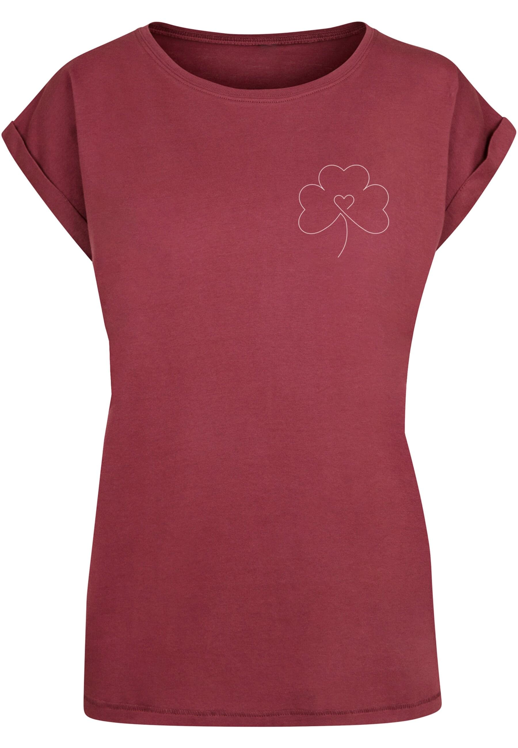Merchcode T-Shirt "Merchcode Damen Ladies Spring - Leaf Clover Flower T-Shirt", (1 tlg.) Merchcode T-Shirt "Merchcode Damen Ladies Spring - Leaf Clover Flower T-Shirt", (1 tlg.) von Merchcode