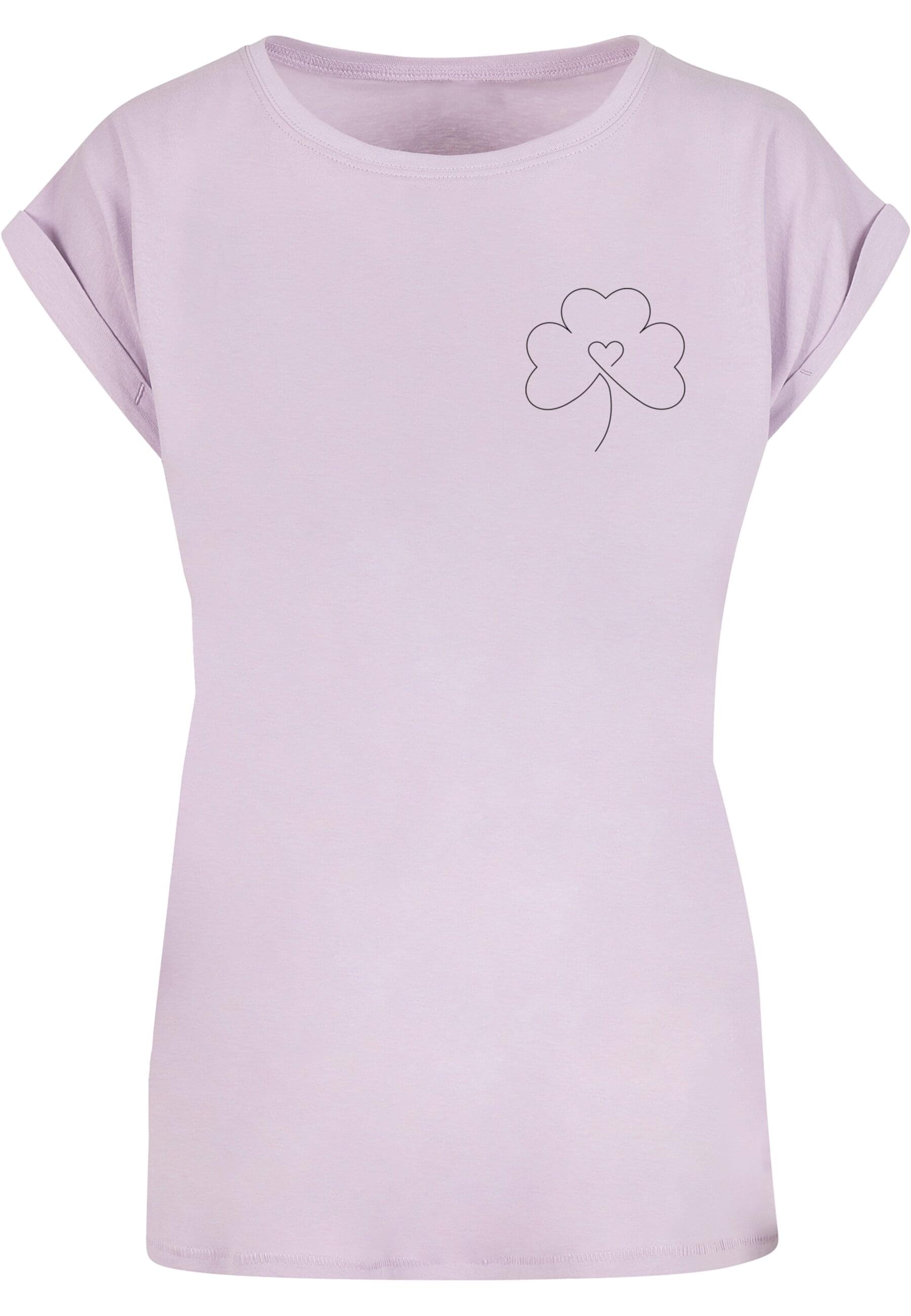 Merchcode T-Shirt "Merchcode Damen Ladies Spring - Leaf Clover Flower T-Shirt", (1 tlg.) von Merchcode